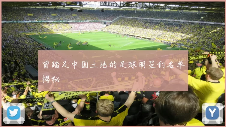 曾踏足中国土地的足球明星们名单揭秘